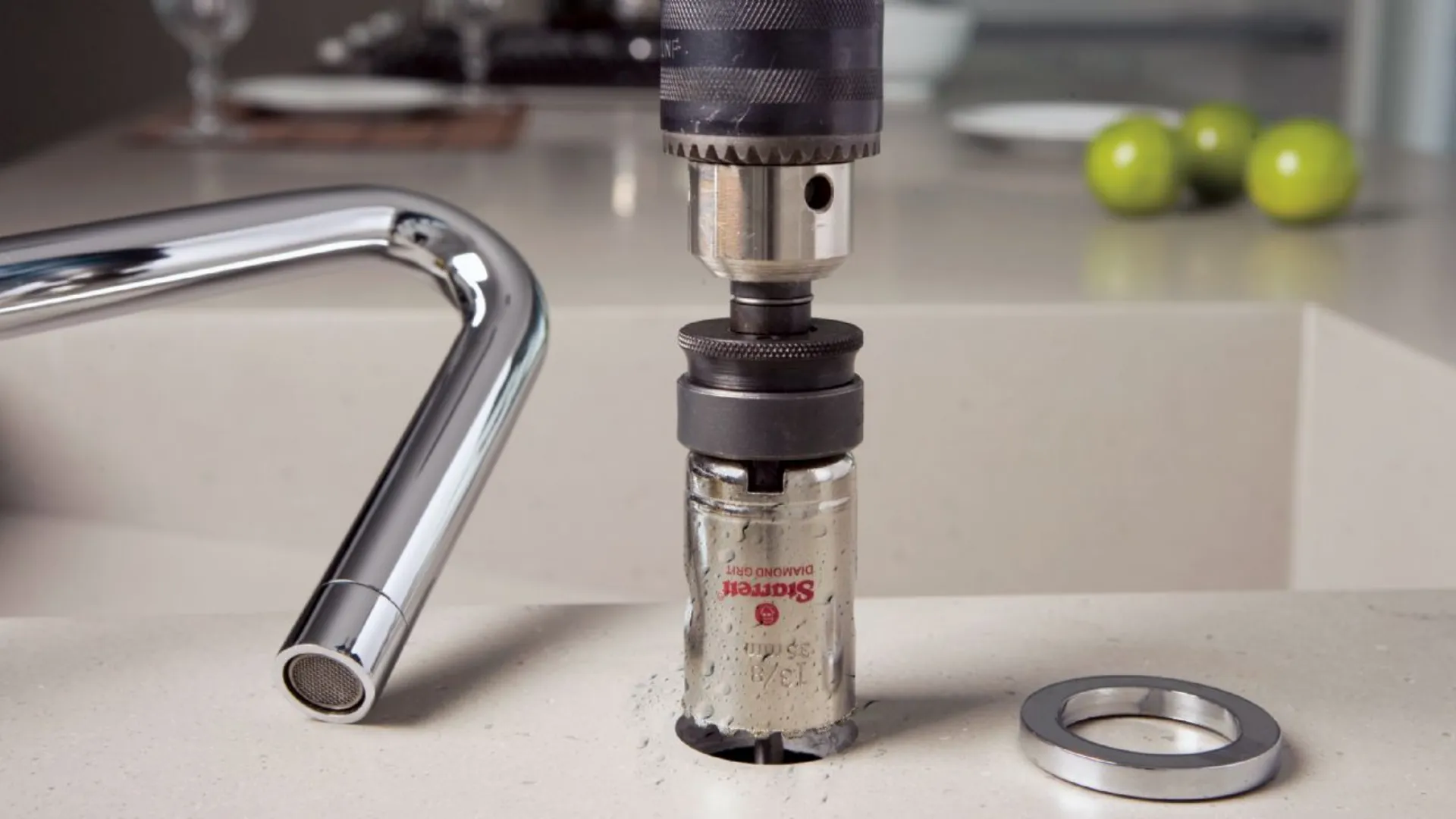 Como furar porcelanato sem causar rachaduras